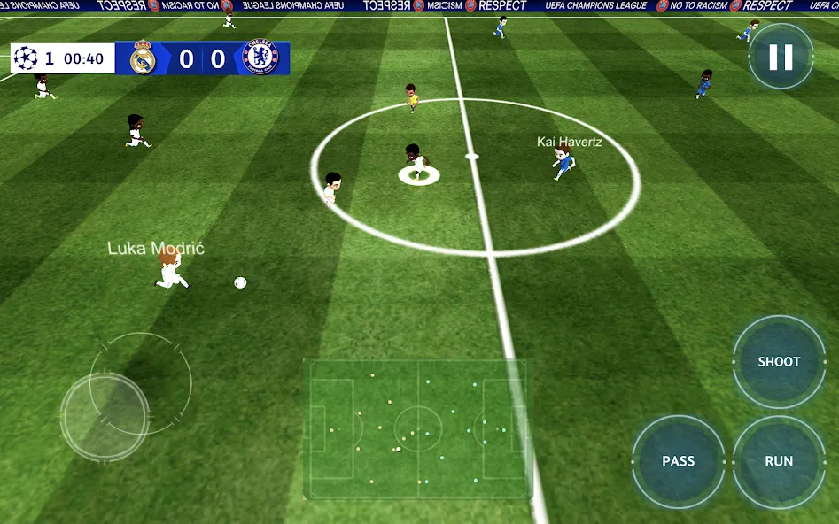 Champions League - UEFA Game — скриншот 4 Champions League - UEFA Game — скриншот 4