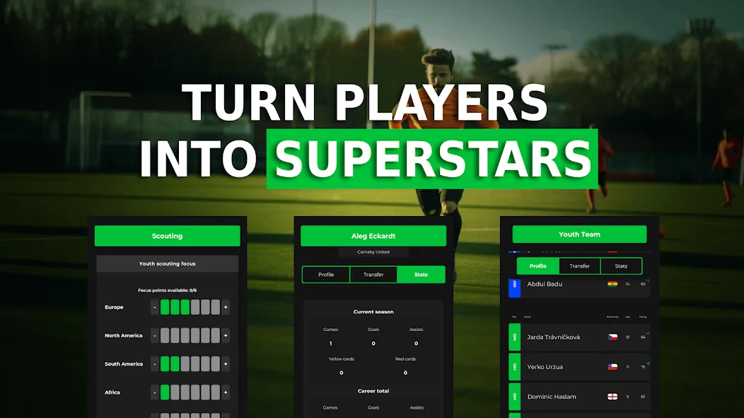 Club Boss - Soccer Game — скриншот 3 Club Boss - Soccer Game — скриншот 3