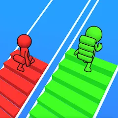 Скачать Bridge Race — Модификация Много денег и без рекламы