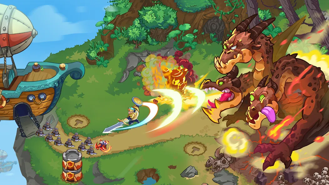 King of Defense 2: Epic TD — скриншот 3 King of Defense 2: Epic TD — скриншот 3