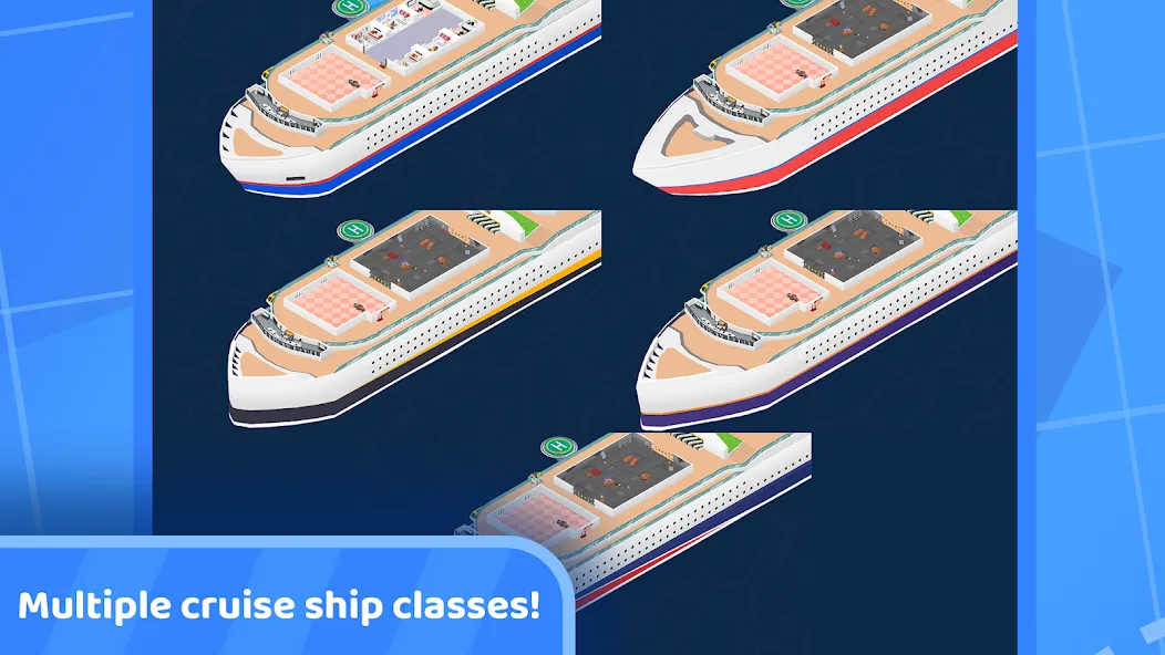Idle Cruise Ship Simulator — скриншот 3