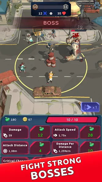 Idle Survivor - Tower Defense — скриншот 1