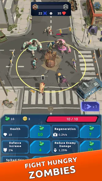 Idle Survivor - Tower Defense — скриншот 5
