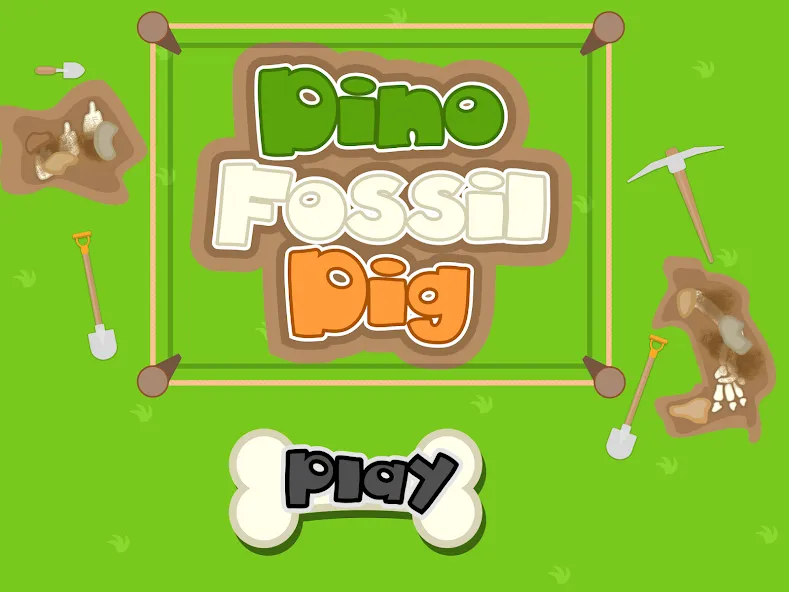 Dino Fossil Dig - Jurassic Adv — скриншот 1