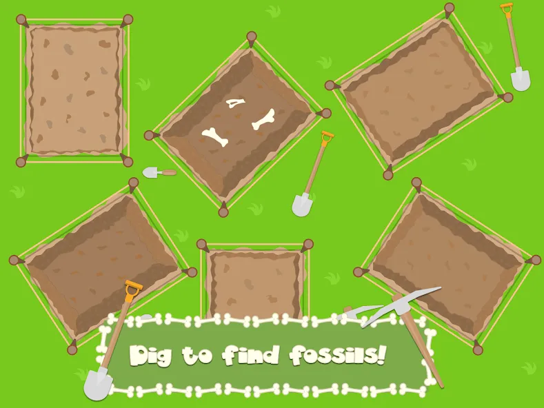 Dino Fossil Dig - Jurassic Adv — скриншот 5