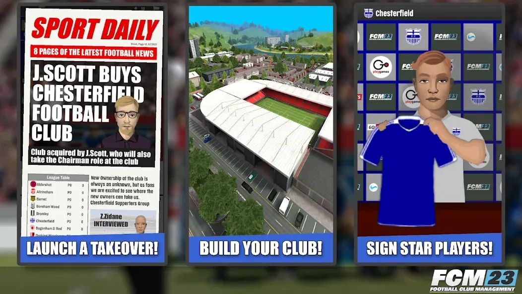 FCM23 Soccer Club Management — скриншот 3 FCM23 Soccer Club Management — скриншот 3