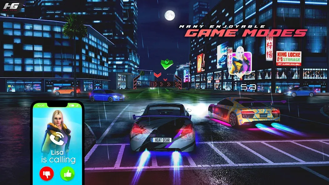 Heat Gear - Race & Drift World — скриншот 2