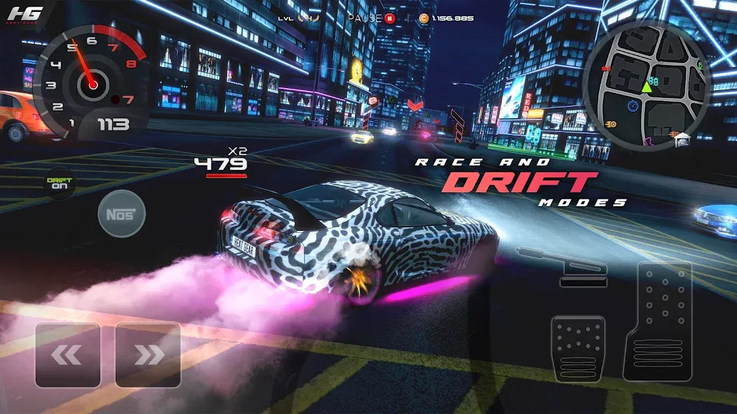 Heat Gear - Race & Drift World — скриншот 3