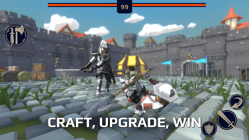 Slash Polygon: Medieval PVP — скриншот 4