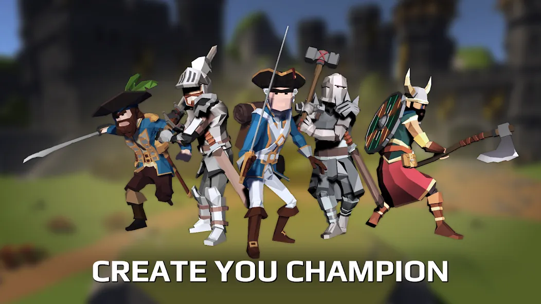 Slash Polygon: Medieval PVP — скриншот 5