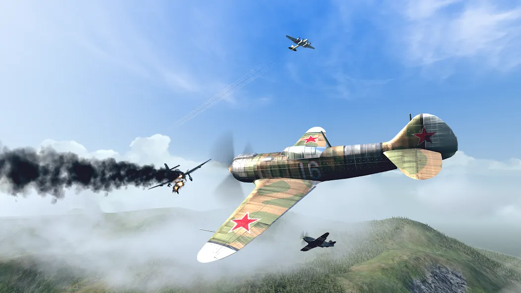 Warplanes: WW2 Dogfight — скриншот 5