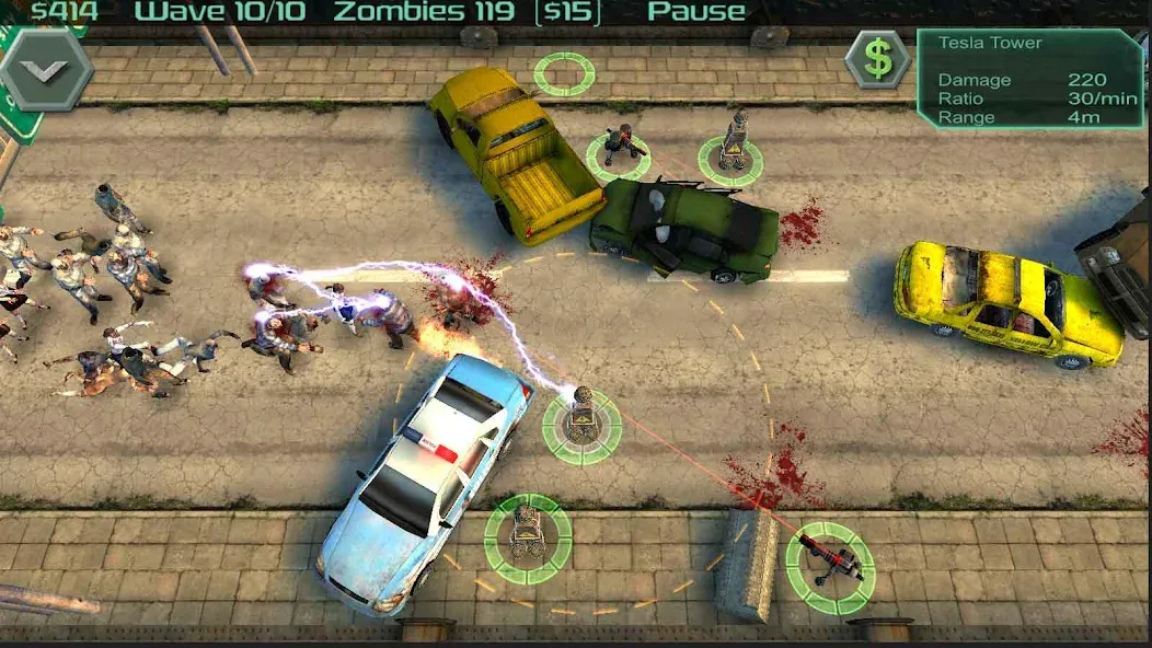 Zombie Defense — скриншот 4 Zombie Defense — скриншот 4