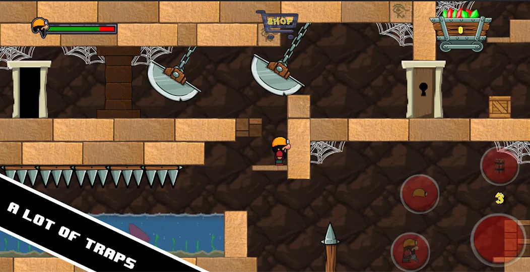Dan the Dungeon Digger — скриншот 1