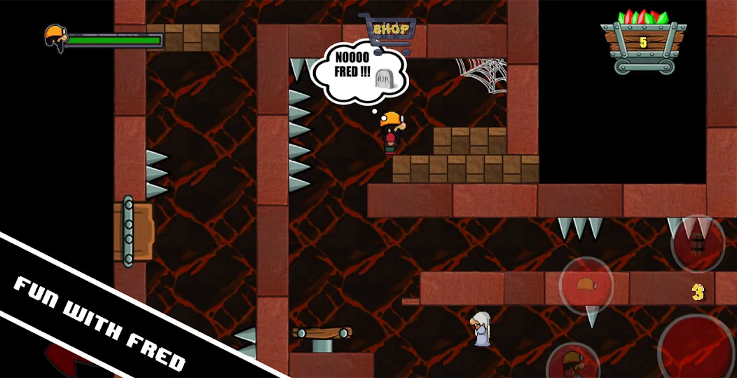 Dan the Dungeon Digger — скриншот 4