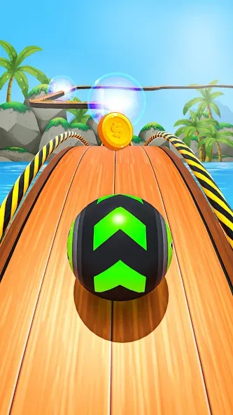 Rolling Ball Game Hop Ball Run — скриншот 1