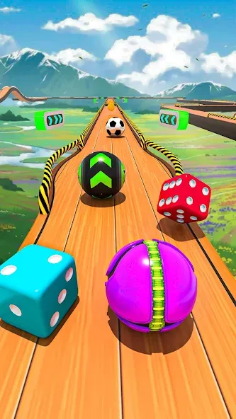 Rolling Ball Game Hop Ball Run — скриншот 2