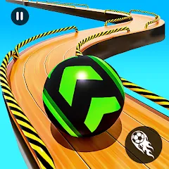 Взломанная Rolling Ball Game Hop Ball Run — Много денег