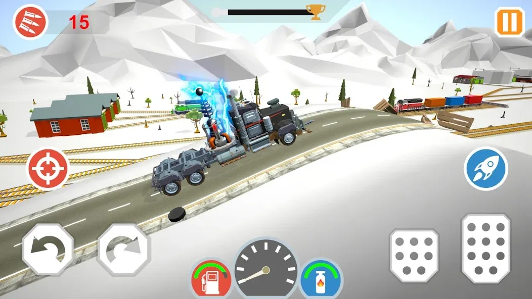 Zombie Cars Crush: Racing Die — скриншот 2