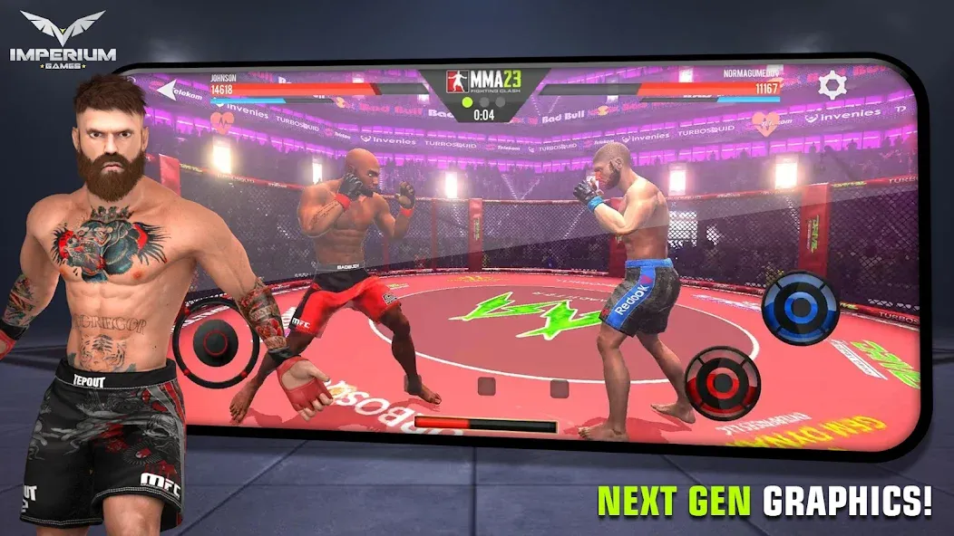 MMA - Fighting Clash 23 — скриншот 4
