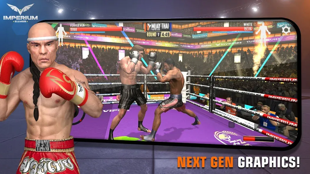 Muay Thai 2 - Fighting Clash — скриншот 1