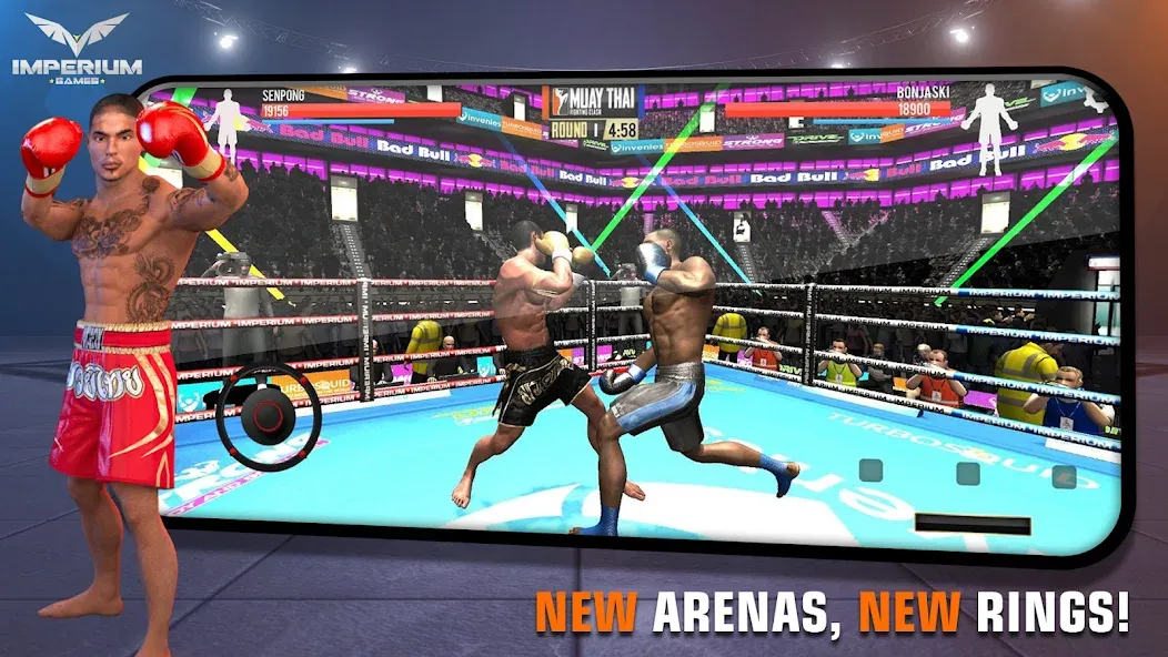 Muay Thai 2 - Fighting Clash — скриншот 2