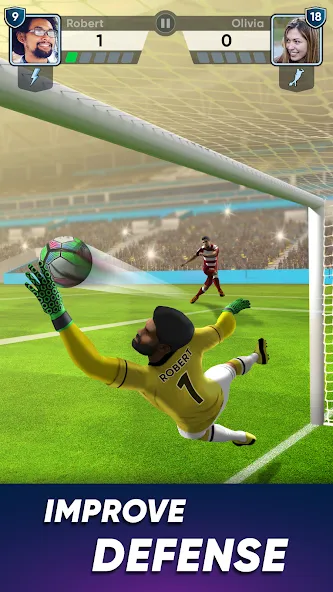 SOCCER Kicks - Stars Strike 24 — скриншот 4