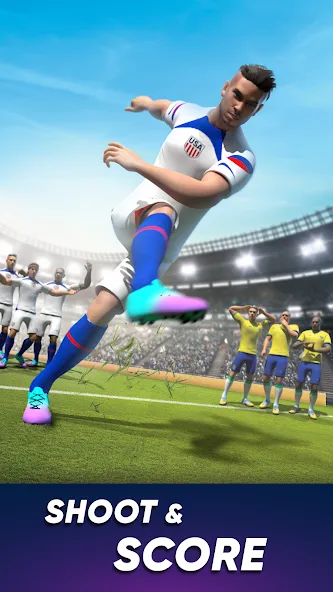 SOCCER Kicks - Stars Strike 24 — скриншот 5