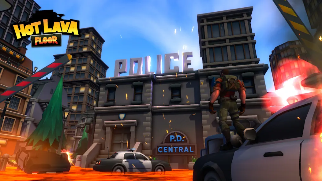 Hot Lava Floor: Urban Escape — скриншот 4