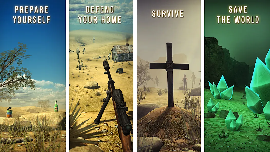 Last Hope - Zombie Sniper 3D — скриншот 1 Last Hope - Zombie Sniper 3D — скриншот 1