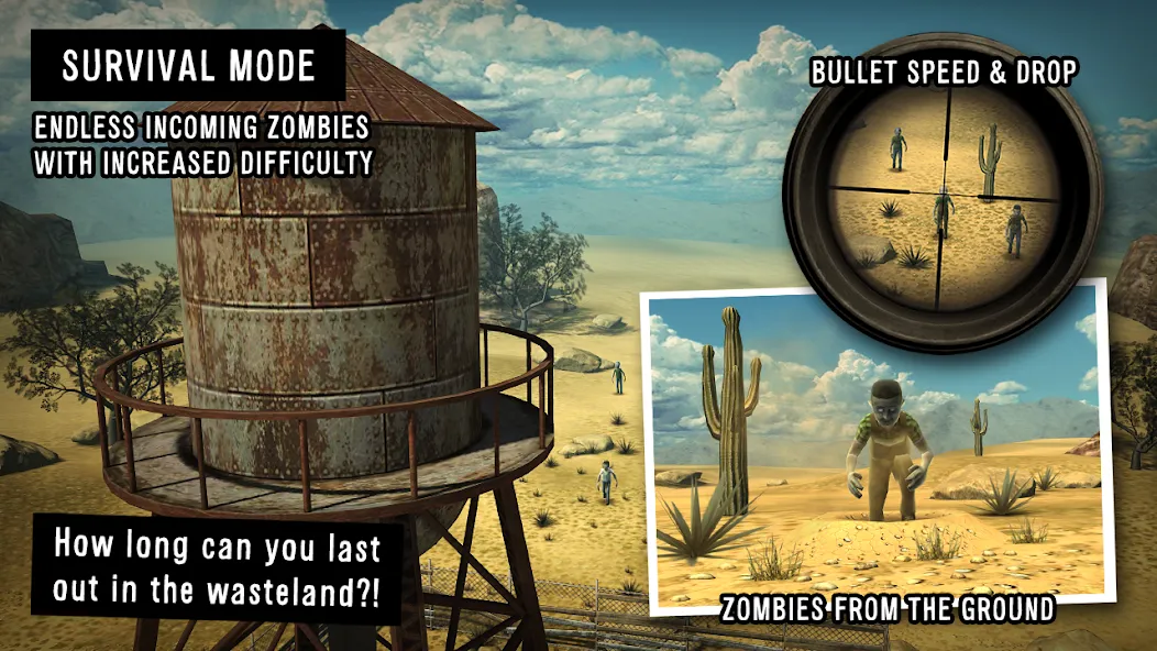 Last Hope - Zombie Sniper 3D — скриншот 5