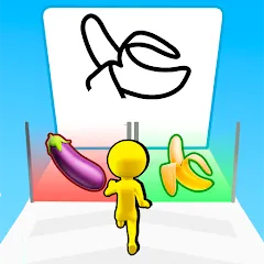 Скачать взломанную Guess The Drawing — Все цвета и кисти открыты