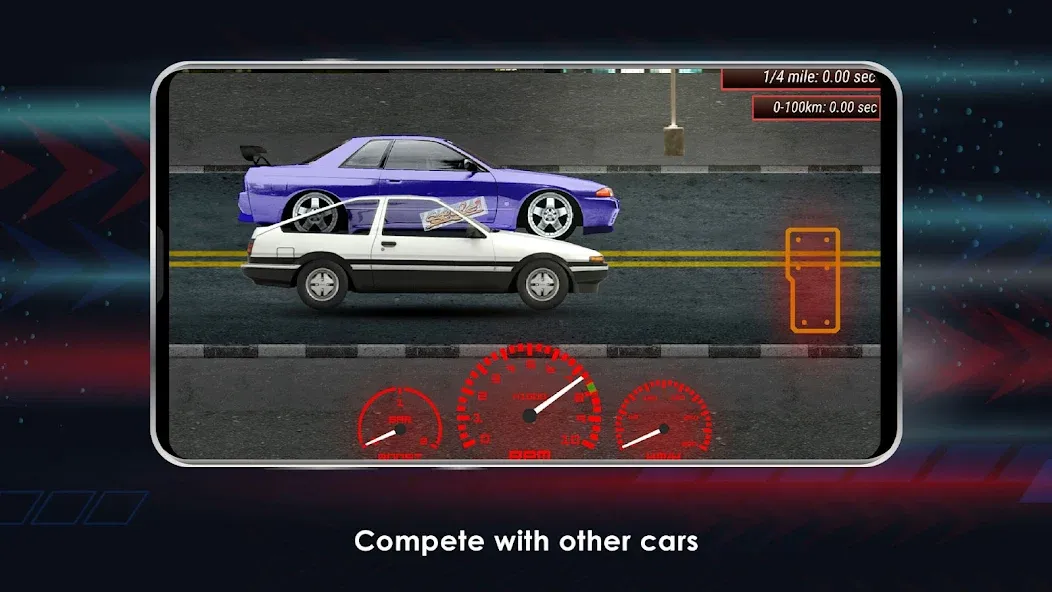 Japan Drag Racing — скриншот 3