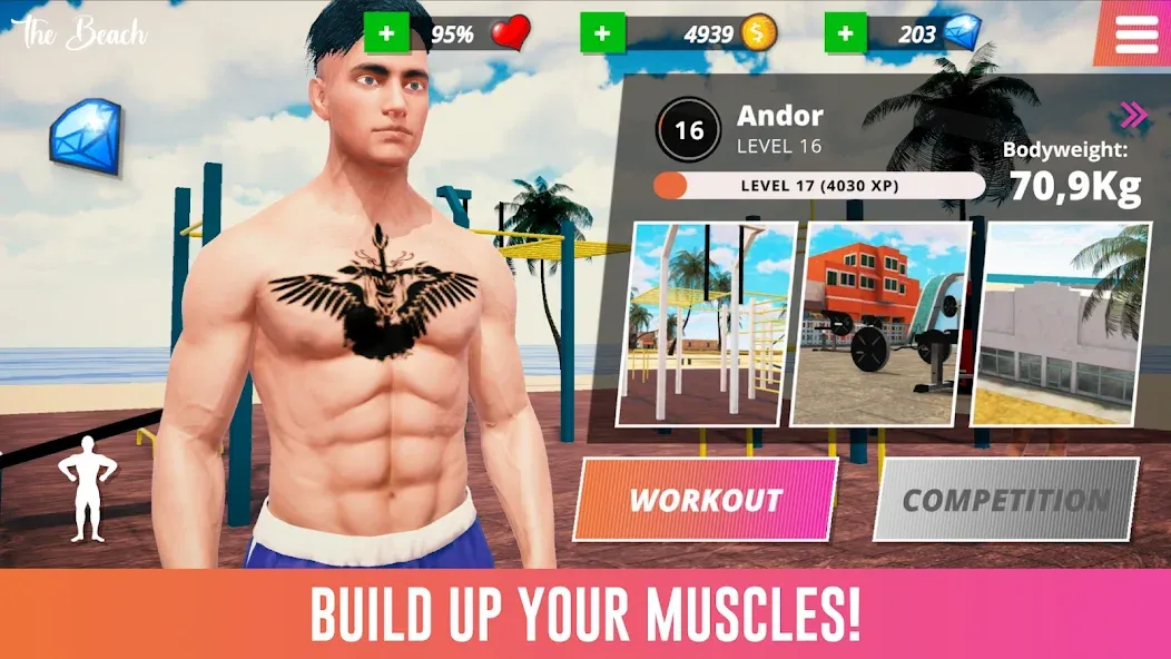 Iron Muscle IV - GYM simulator — скриншот 4