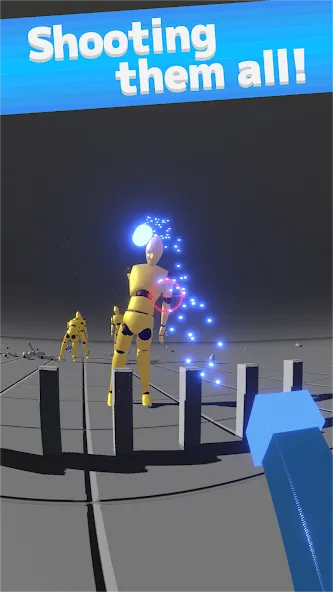 Titan Shoot: 3D gun action — скриншот 1