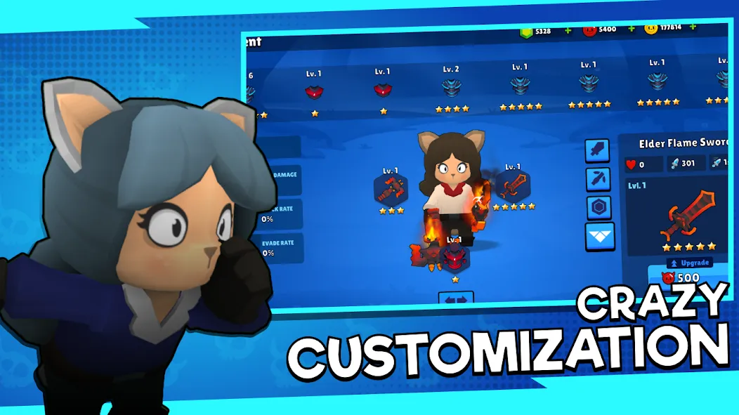 Hybrid Clash: Mini Auto PVP — скриншот 4 Hybrid Clash: Mini Auto PVP — скриншот 4