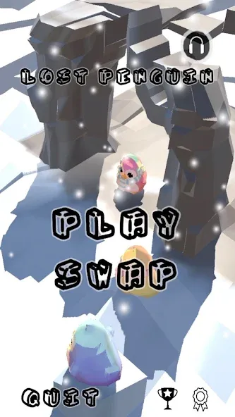 Lost Penguin - Endless Journey — скриншот 1