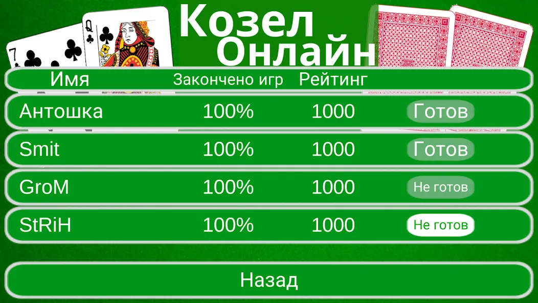 Козел Онлайн — скриншот 2 Козел Онлайн — скриншот 2