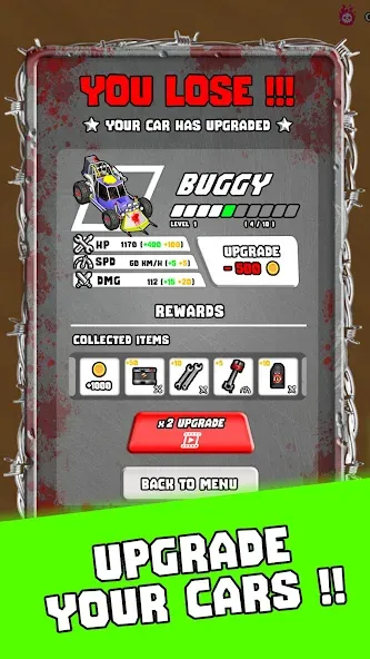 Tires &amp; Fires: Zombie Survival — скриншот 5