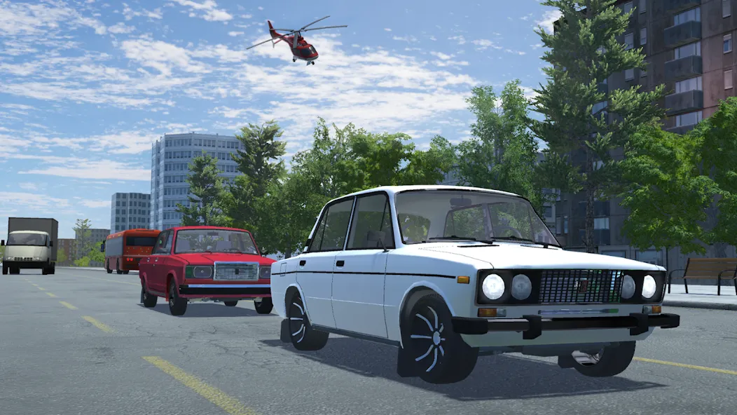 Russian Car Lada 3D — скриншот 3 Russian Car Lada 3D — скриншот 3