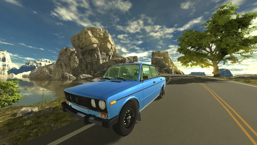 Russian Car Lada 3D — скриншот 5