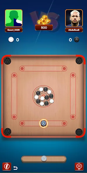Carrom Board Clash : Pool game — скриншот 1