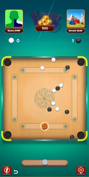 Carrom Board Clash : Pool game — скриншот 2