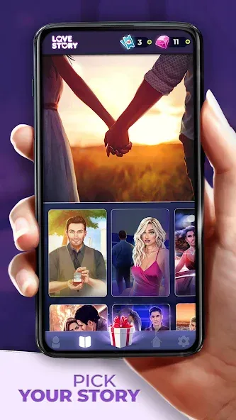 Love Story ® Romance Games — скриншот 4 Love Story ® Romance Games — скриншот 4