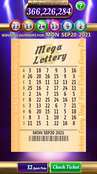 Scratch Off Lottery Casino — скриншот 3