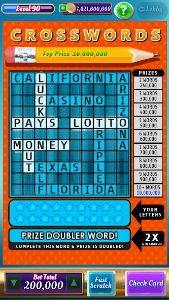 Scratch Off Lottery Casino — скриншот 5