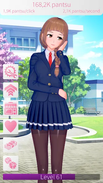 WAIFU CLICKER Sexy Anime Girls — скриншот 1