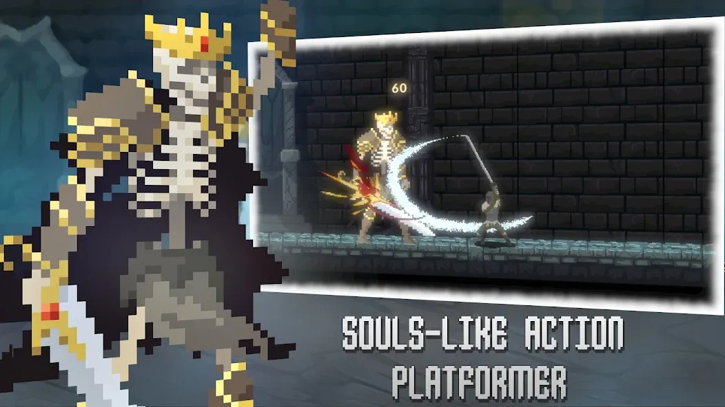 Deathblaze Action Platformer — скриншот 1