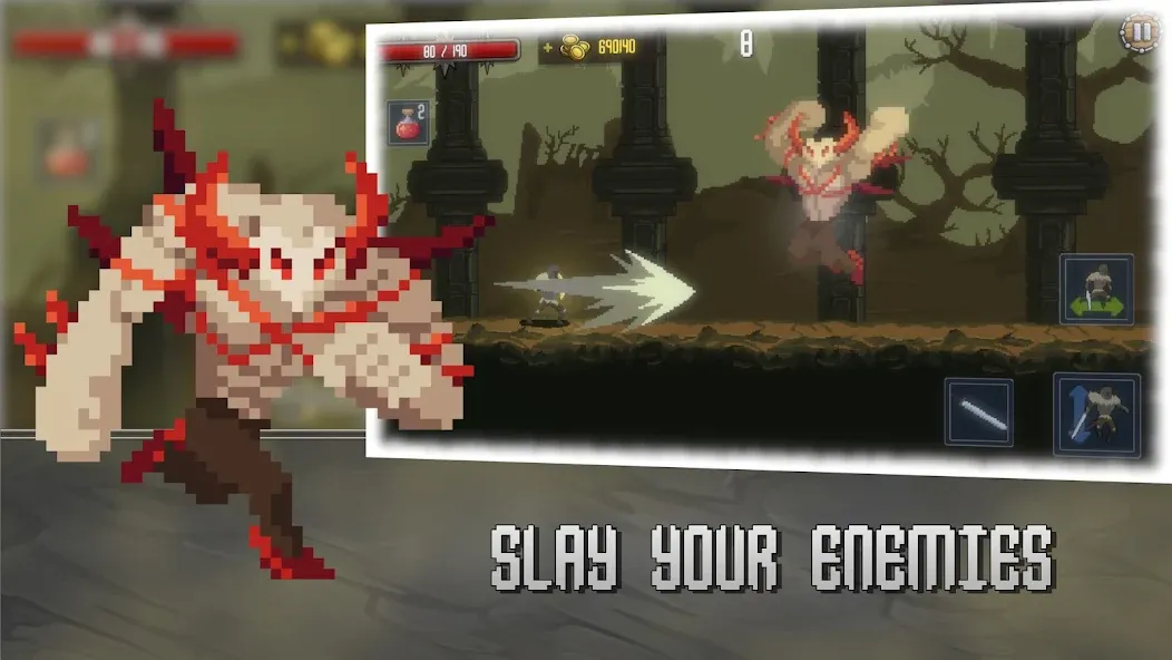 Deathblaze Action Platformer — скриншот 3