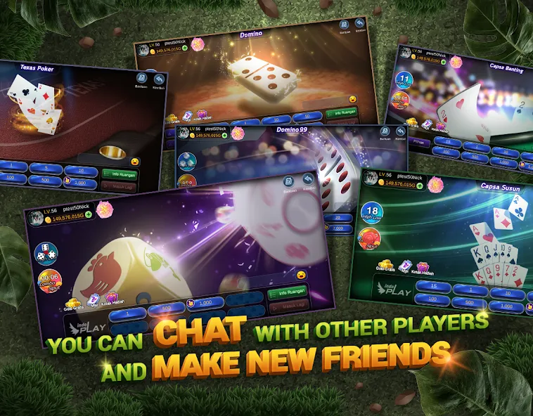 Indoplay-Capsa Domino QQ Poker — скриншот 5