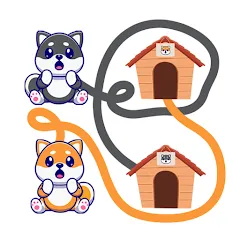 Dog rush: Draw to save games — Много денег